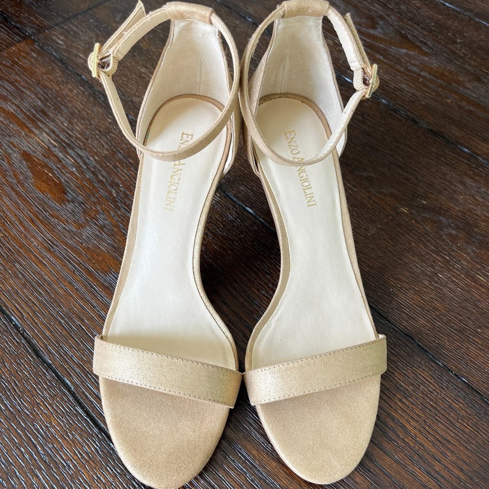 Enzo Angiolini Gold Shoes BRAND NEW, NEVER WORN!
